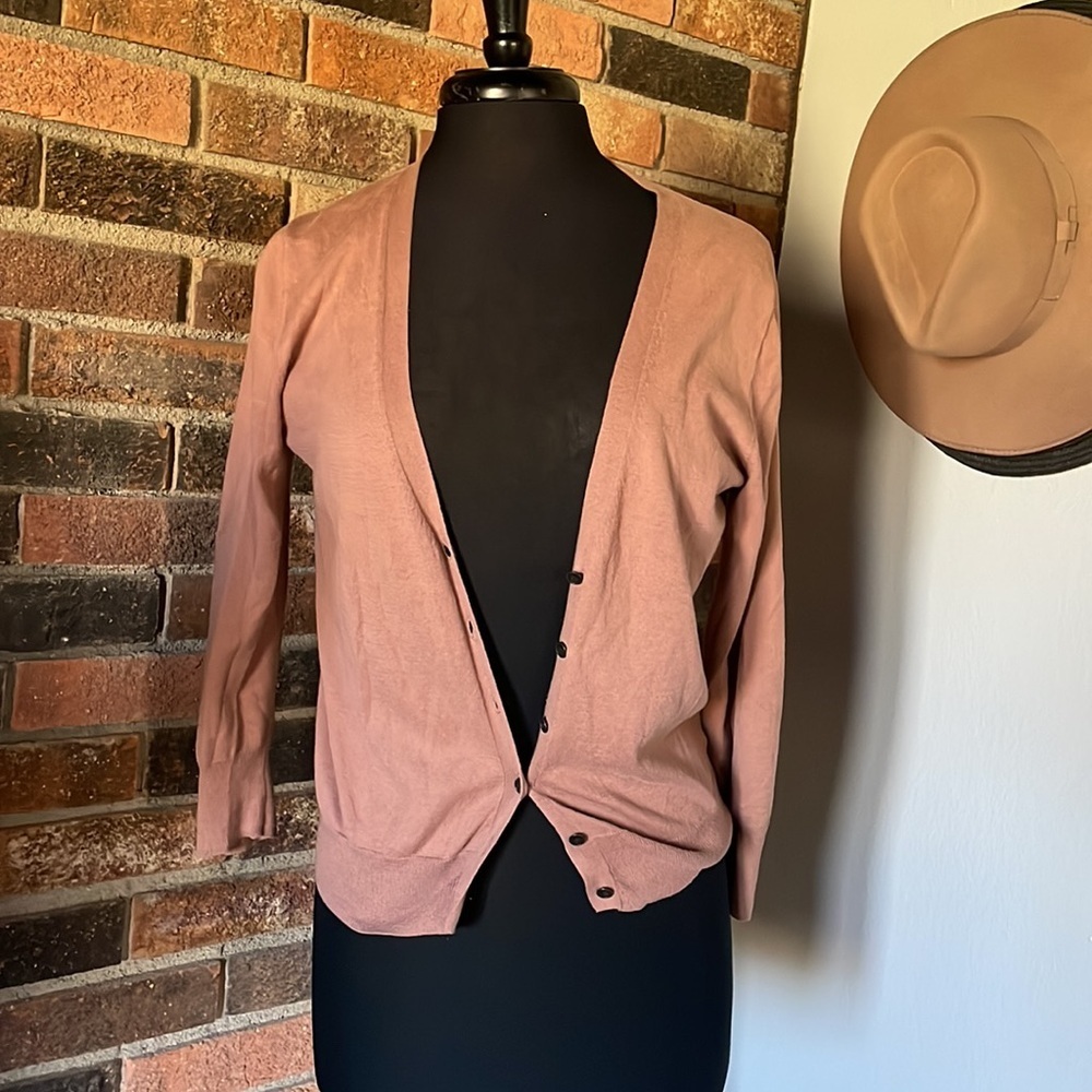 J.Crew Dusty Rose Knit Top